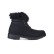 Botine de dama cu puf - negru