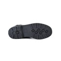 Botine de dama cu puf - negru