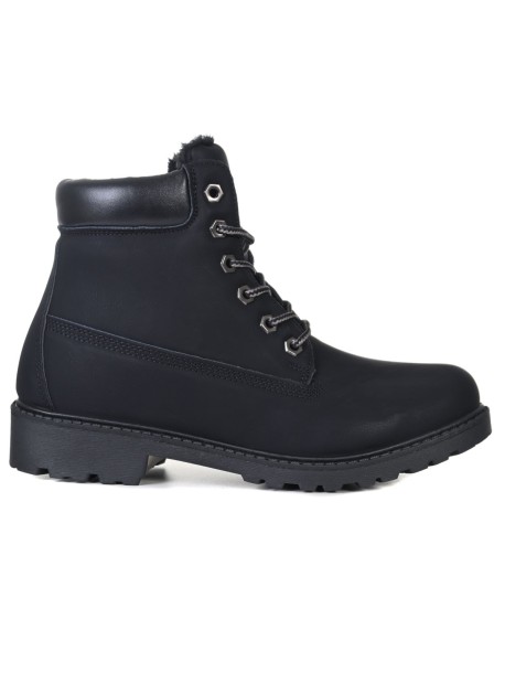 Botine de iarnă de damă în negru