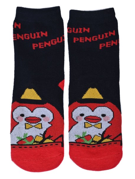 Șosete de Crăciun pentru copii cu pinguini