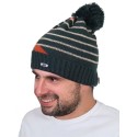 Caciula cu pompon pentru barbati - gri