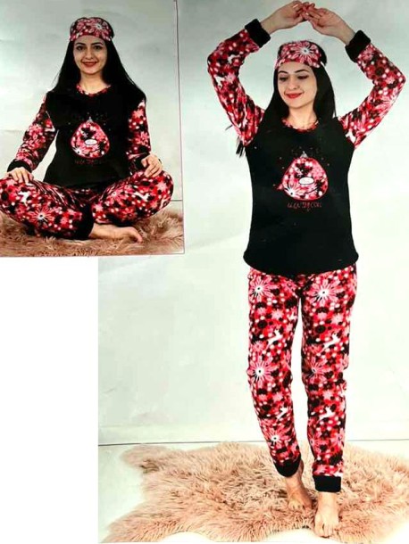 Pijamale dama iarna - colorat