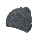 Caciula bărbătească cu tricot mare