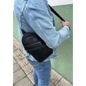 Geanta neagra din piele naturala