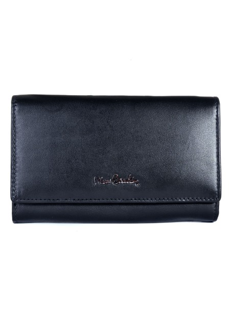 Portofel negru pentru femei Pierre Cardin