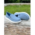 Espadrile pentru barbati confortabile - albastru deschis