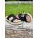 Papuci negri de damă în stil boho