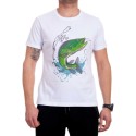 Tricou pentru barbati alb si verde - vanzari М