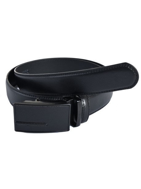 Curea pentru barbati neagra cu tigla