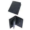 Portofel vertical negru Q2350