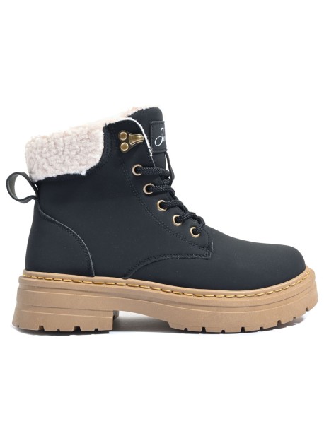 Botine de iarna dama - negru