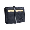 Portcard cu bandă elastică - negru