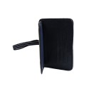Portcard cu bandă elastică - negru