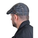 Șapcă neagră din denim