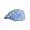 Bască elegantă din denim pentru bărbați