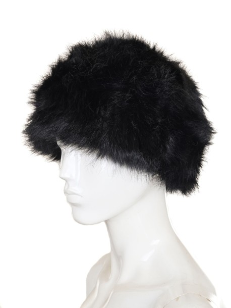 Căciulă clasică de iarnă pentru femei - neagră