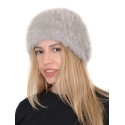 Căciulă clasică de iarnă pentru femei - gri