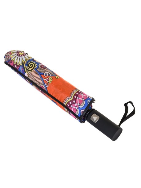 Umbrelă colorată pentru femei - portocalie