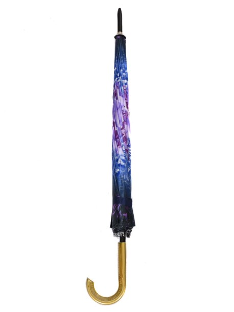 Umbrelă elegantă pentru femei în albastru și violet
