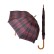 Umbrelă de ploaie în carouri - Culoare neagră
