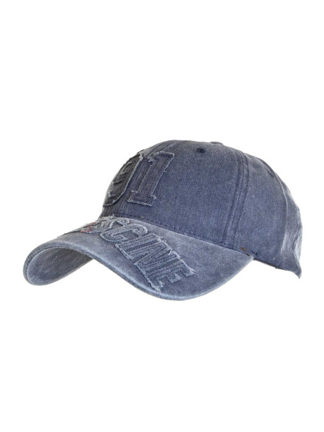 Șapcă casual din denim – albastră