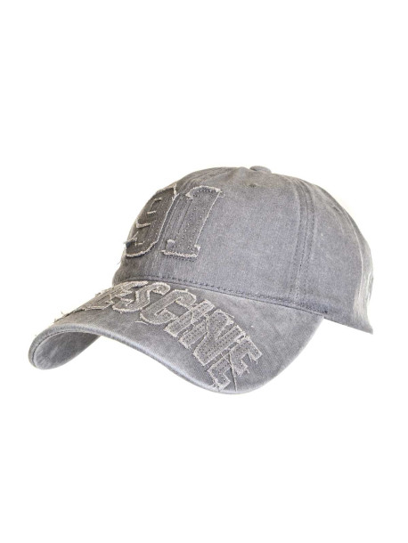 Șapcă casual din denim – gri