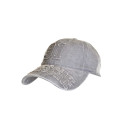 Șapcă casual din denim – gri