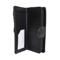 Portofel damă negru cu suport pentru carduri