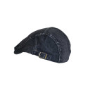Bască bărbătească clasică din denim negru