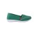 Espadrile verde Rose