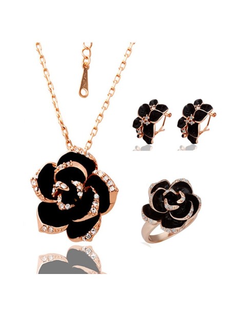 Set Golden rose