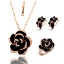 Set Golden rose
