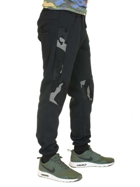 Pantaloni de trening de barbati - negri