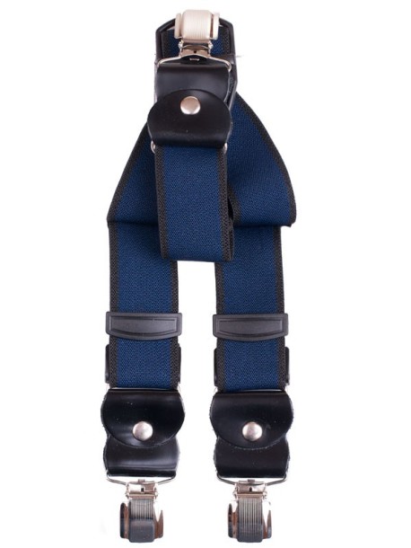 Bretele elegante de barbati - albastri