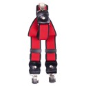 Bretele elegante de barbati - rosii