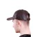 Sapca tip baseball din piele naturala - maro inchis