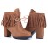Botine de dama pe toc inalt