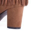 Botine de dama pe toc inalt
