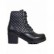 Botine cu toc pentru femei - negru 1