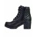 Botine cu toc pentru femei - negru 3