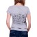 Tricou gri cu spatele spectaculos