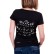 Tricou negru cu spatele spectaculos