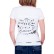 Tricou alb cu spatele spectaculos
