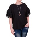 Tunica neagra cu colier