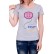 Tricou gri de dama Foggy