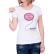 Tricou alb de dama Foggy