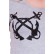 Tricou gri cu spatele spectaculos