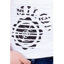 Tricou alb cu spatele spectaculos