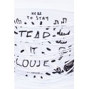 Tricou alb cu spatele spectaculos