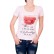 Tricou roz cu decupat la spate